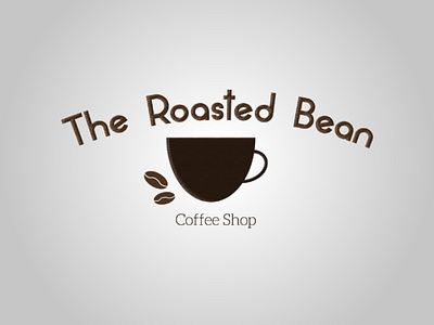 The Roasted Bean dailylogochallenge logo logo concept logo design logotype