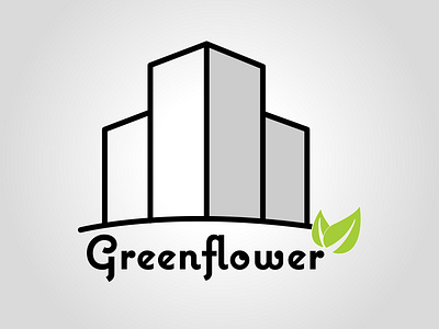 Greenflower city daily logo challenge dailylogochallenge design graphic design illustrator logo logo concept logo design typography