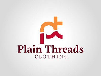 Plain Threads daily logo challenge dailylogochallenge design graphic design illustrator logo logo concept logo design vector