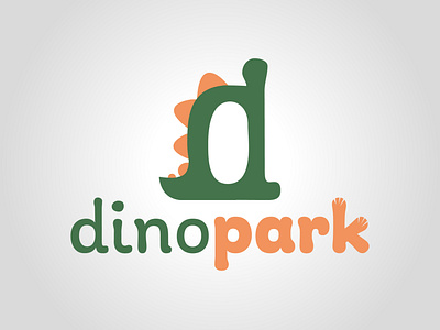 Dino Park daily logo challenge dailylogochallenge graphic design graphism illustration logo logo concept logo design typography