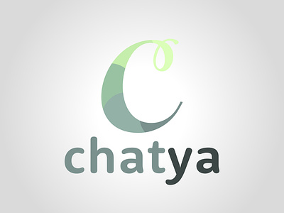 Chatya daily logo challenge dailylogochallenge graphic design illustration illustrator logo logo concept logo design typography vector