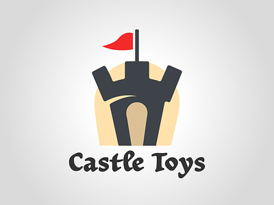 Castle toys daily logo challenge dailylogochallenge graphic design graphism illustration illustrator logo logo concept logo design