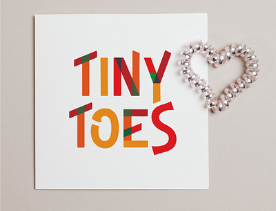 Tiny Toes children fashion graphic design illustrator logo logo concept logo design tiny toes typography