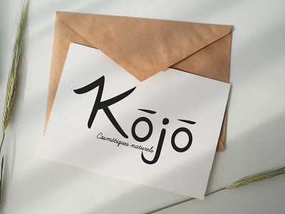 Kōjō branding cosmetic logo cosmetics design graphic design illustrator logo logo concept logo design typography