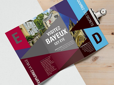 Brochure example - Bayeux