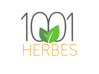 1001 Herbes - Logo concept concept graphic design herbs illustrator logo logo design