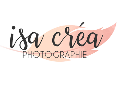 Isa créa photographie - Logo concept graphic design illustrator logo concept logo design photographer photography
