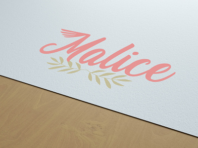 Malice cute design graphic design graphism illustration illustrator logo logo concept logo design typography