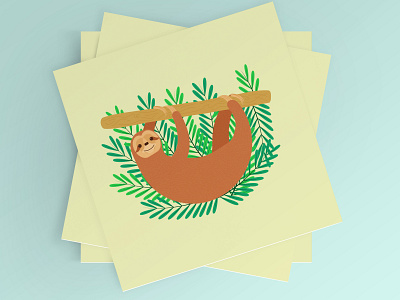 Sloth illustration