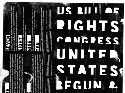 Punk Bill of Rights Poster