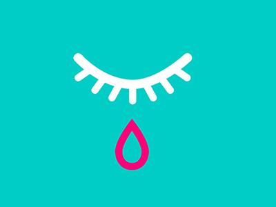 Don't cry design icon illustration