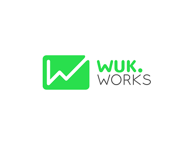 Logo wuk.works branding design graphic design identity logo logo design