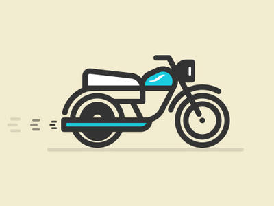 Bike Illustration bike creative design idea illustration inspiration trending vector