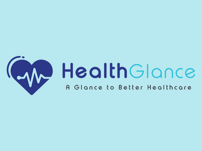 Health Glance Logo Design