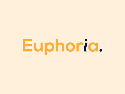 Euphoria Osteopaths Logo branding design illustrator logo osteophathy typography