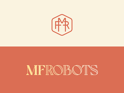 MF Robots logo & monogram