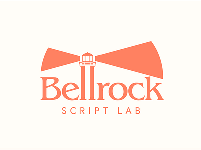 Bellrock Script Lab branding garamond lighthouse logo scotland script