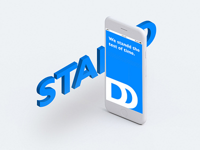 DailyBrand #12 - Standd branding design flat icon logo minimal vector