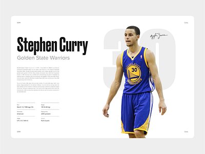 Stephen Curry Preview Page exploration