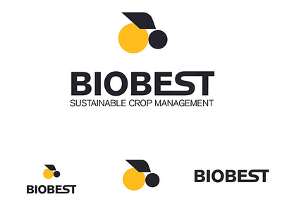 Biobest - logo versions branding design flat icon identity logo minimal vector