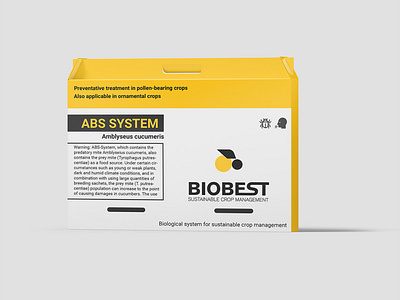 BIOBEST - packaging design for Biobest pest control branding design flat icon logo minimal packaging packaging design packaging mockup packagingpro vector