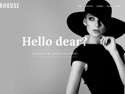 Fashion Blog design fashion blog little neko paperhouse portfolio theme themeforest web design wordpress