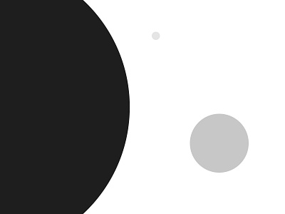 π.r² abstract circles minimal monochrome