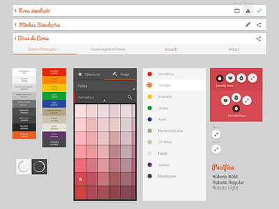 Android App Styleguide android app color guide style tablet