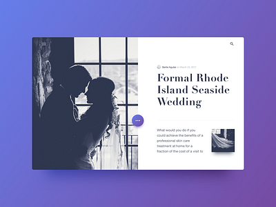 Wedding website practice :)