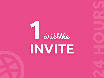 1 Dribbble Invite