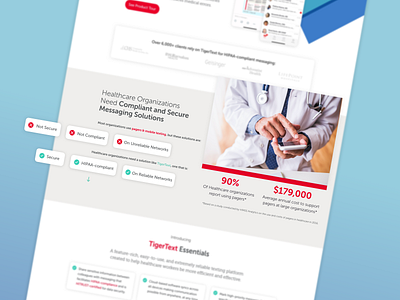 Telehealth Software Landing Page Variant