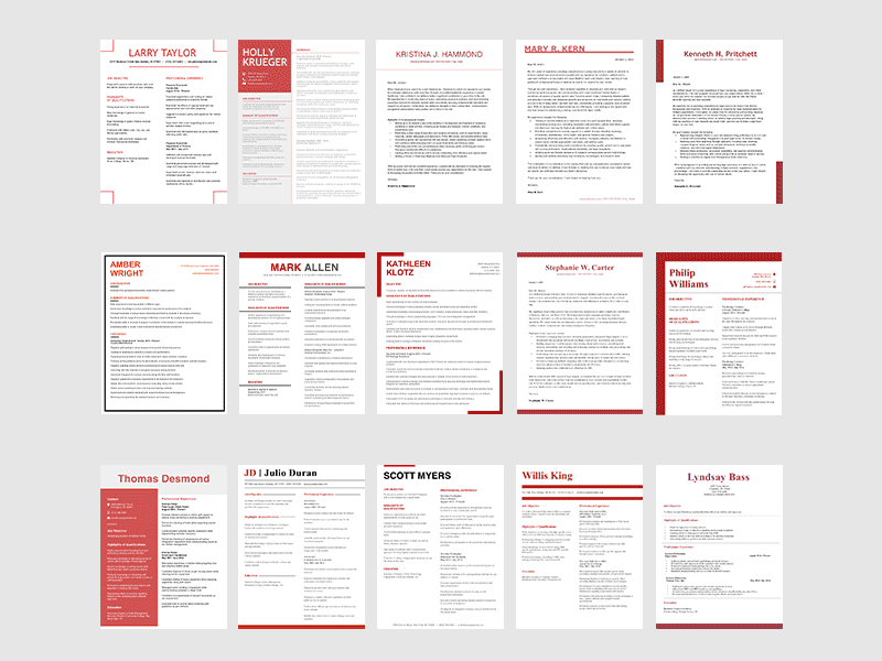 Resume & Cover Letter Designs branding career cover letter gif resume resume design template typography web