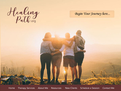 Website Design Reno Nv Healing Path branding design