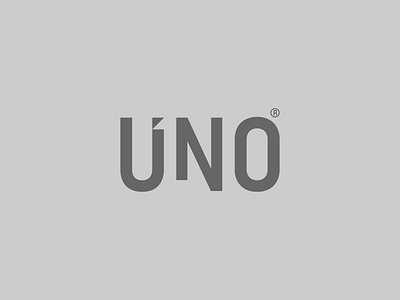 UNO 1 branding design font design indonesia indonesia designer indonesian logo logo design logodesign logotype negative space negative space logo negativespace one type design typeface typography uno