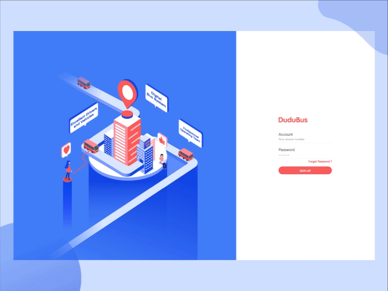 Log In Page By Chloe.m On Dribbble