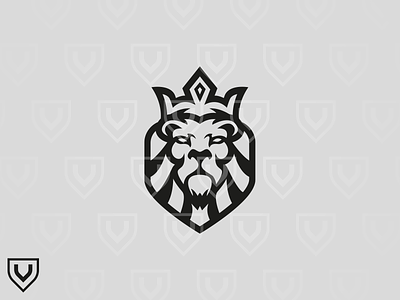 Lion King design esports illustration lion lion king logo mascot premade