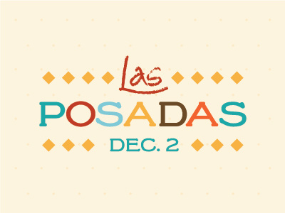 A quick graphic for an upcoming worship service christmas hispanic las posadas