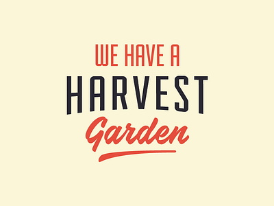 Harvest Gardens and Landscaping Brand