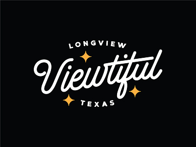 Viewtiful apparel beautiful brand branding logo shirt stars texas tshirt