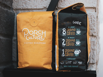 Coffee Bag Packaging bicycle branding coffee coffee shop handletter illustration packagedesign packaging texas