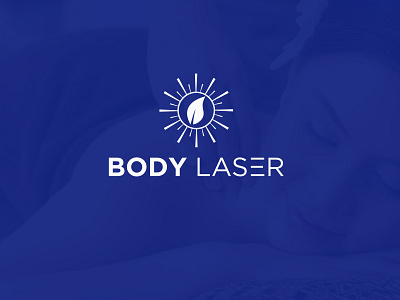 Body Laser Logo Design brand identity branding design icon design logo logo design typography vector