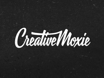 Creative Moxie creative design logo typo typography