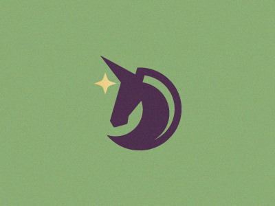 Unicorn dream horse logo logotype star unicorn