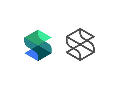 Strength branding geometry hexagon ilustrator letters logo logo construction polygon s unipen vector