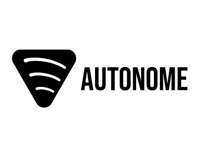 05/50... The Driverless Car Logo "Autonome" dailylogochallenge design graphic design idea inspiration letter logo logo logo idea