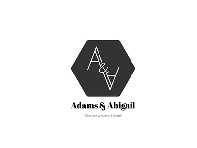 Adams &Abigail brand clothing brand daily logo dailylogochallenge graphic graphic design idea logo luxury