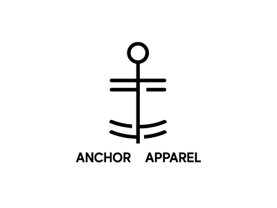 10/30.... Anchor Apparel brand brandmark design graphic graphic design logo logo idea thirtylogos