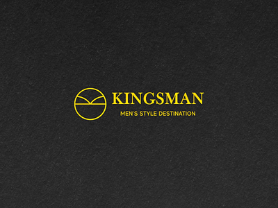 Kingsman Gentleman Tailor Shop branding designer gold graphic graphic design inspiration kingsman logo logo design