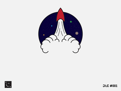 DLC 01 | Rocket Logo