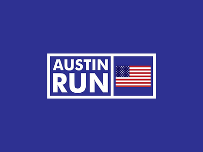 Austin Run brand brand identity branding dailylogo illustration logo logodaily making progress thirtylogos